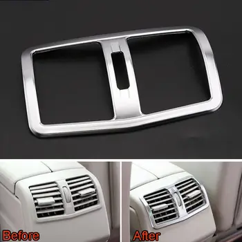 

Decor Car Rear Armrest Box Air Condition Out Vent Frame Cover Trim Sticker For Benz E Class 2015