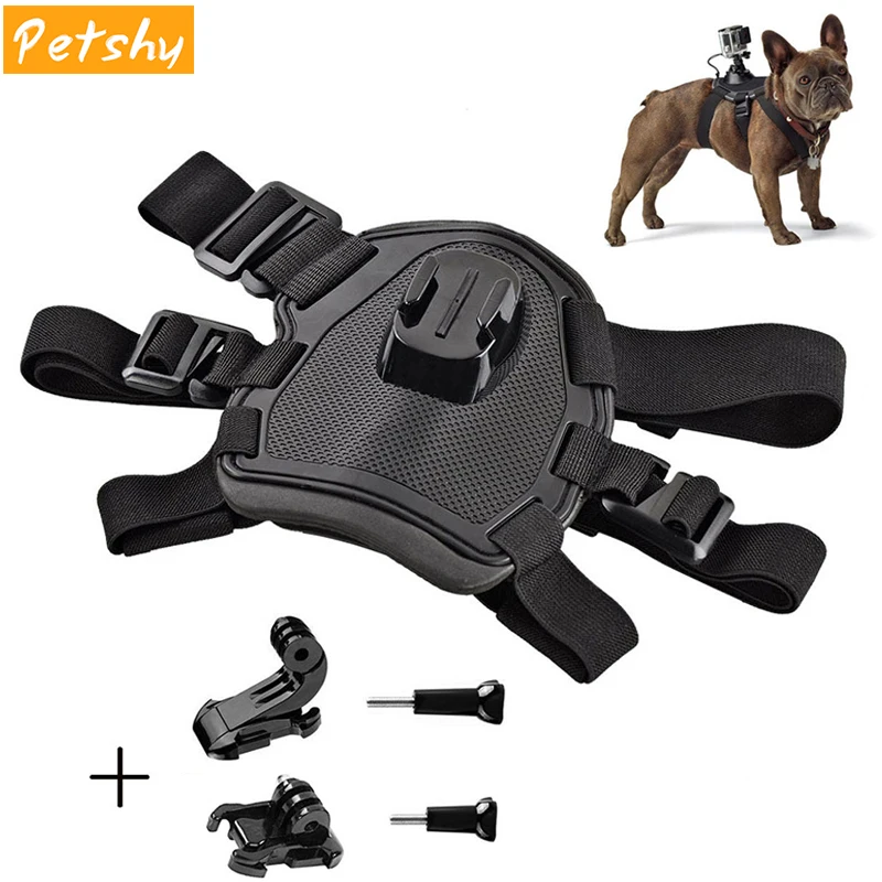 

Petshy GoPro Dog Harness Chest Strap Mount Camera For Dog Cat Outdoor Travel Walking Surfing Dog Chest Strap Camera Accessories