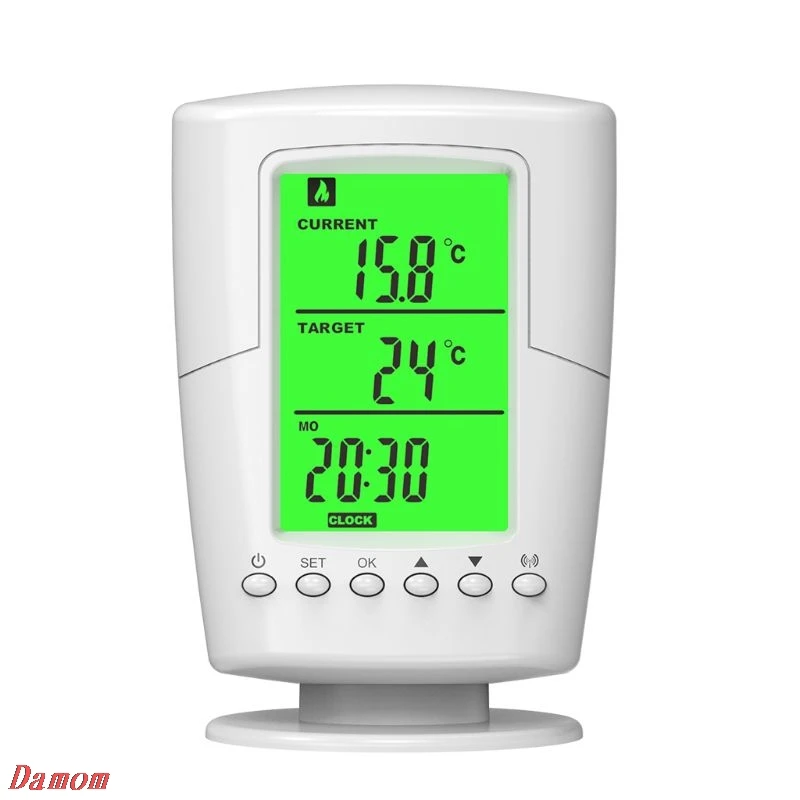 

Programmable Wireless Thermostat Socket Smart Temperature Remote Control EU Plug