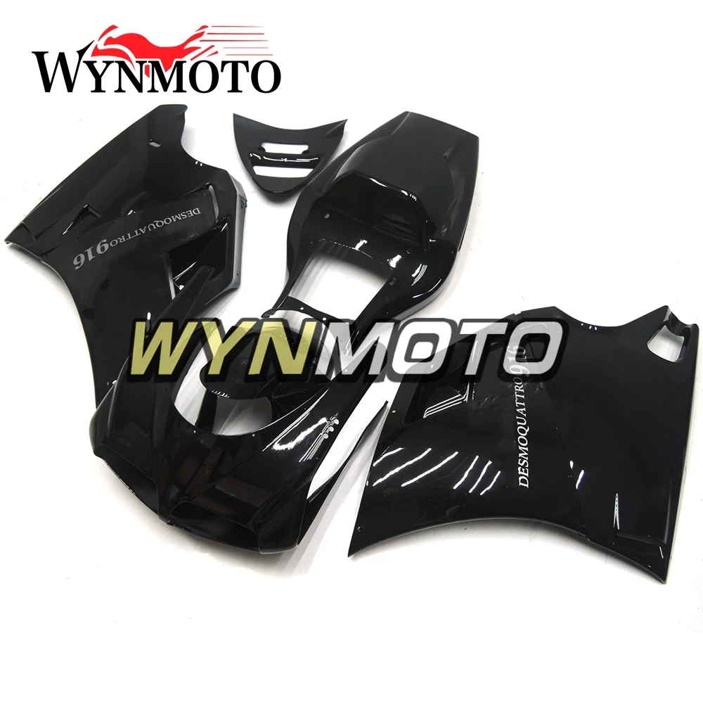 Обтекатели для Ducati 996 998 916 748 monoposto год 96-01 1996 2000 2001 2002 ABS мотоцикл обтекатель комплект блеск черный кузов