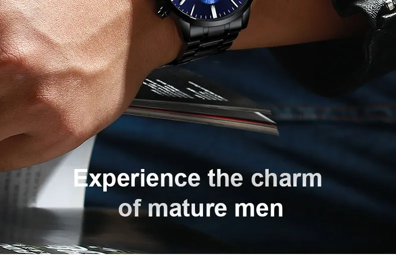 Мужские наручные часы, мужские деловые часы с хронографом, роскошные Брендовые мужские часы, кварцевые часы для мужчин, мужские наручные часы