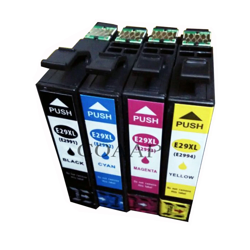 Чернильный картридж T29 29XL 4 упаковки совместимый с Epson T2991-T2994 XP-235 XP-332 XP-335 принтер