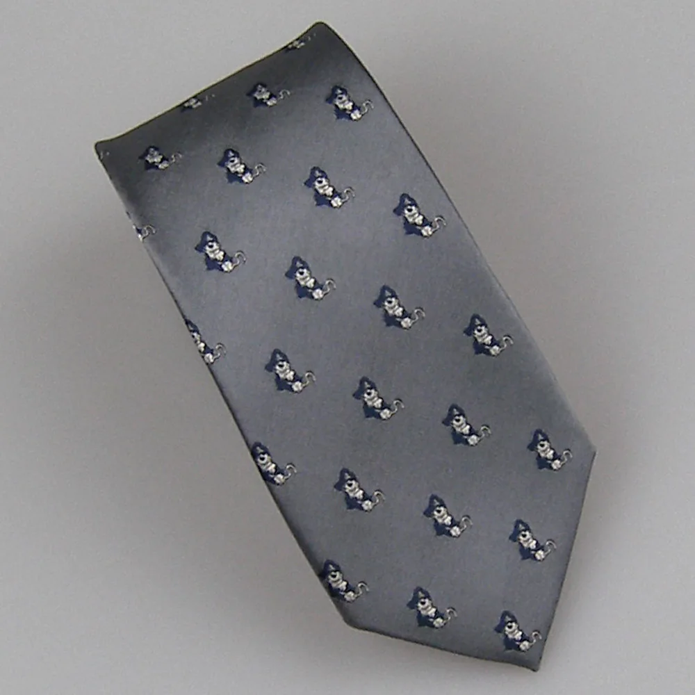 LAMMULIN Галстуки мужской костюм серый с синим/серебряным рисунком головы пирата жаккардовый галстук микрофибра тонкий галстук 7 см Gravata