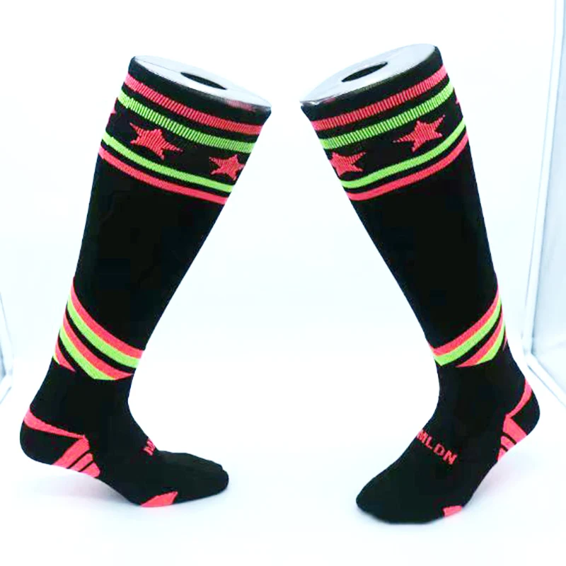 2018 New Mens Women Soccer Cycling Socks Sports Over Knee Hockey Rugby Thicken Cotton Sox Sock Stocking Running Long Socks