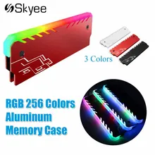 Aluminum Alloy RAM Cooling Shell Heat Sink RGB 265 Light Effect Memory Cooling Radiator Glow Desktop Memory Cooling Vest