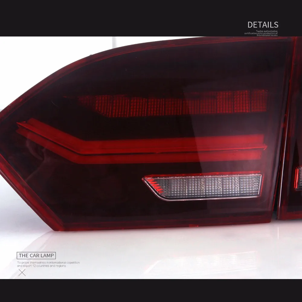Vland автомобильный Стайлинг задний фонарь светильник для VW Jetta MK6 хвост