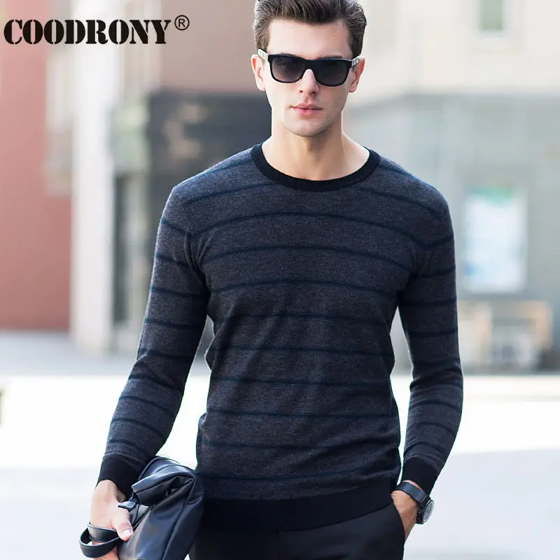 Free Shipping Christmas Merino Wool Sweater Men Brand