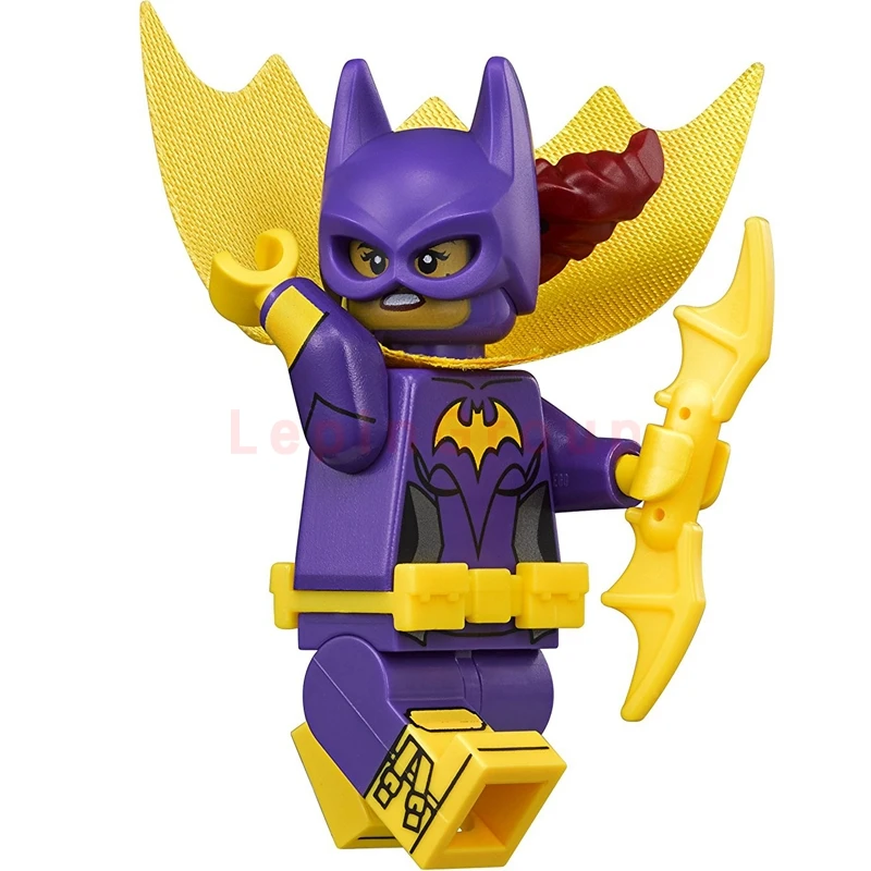 LPings Бэтмен 07077 Marvel Супер Герои настоящий фильм конечная Бэтмобиль строительные