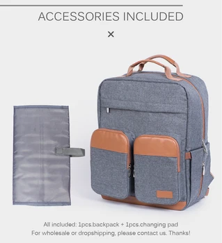 

Diaper Bag Backpack for Mom Large Capacity Baby Care Nappy Maternity Bags Kit 2019 Mommy Travel Nursing Bag for Stroller