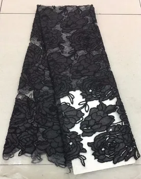 

fabricnigerian tulle lace fabric French Net Lace Fabric Jolin-322102 embroidery mesh fabric