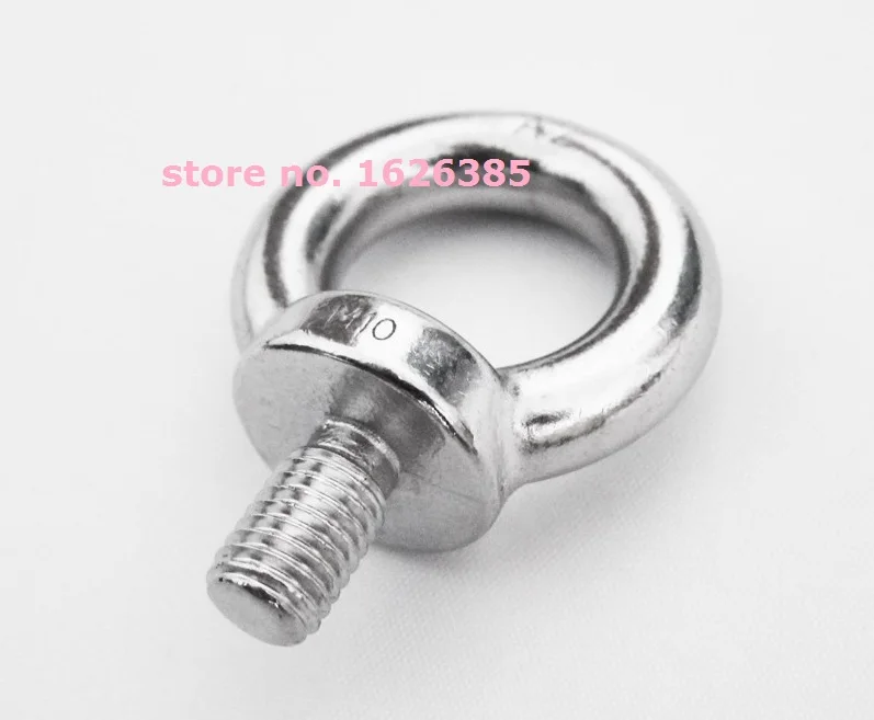 M30 M36 304 stainless steel DIN580 eye bolt lifting rigging hardware