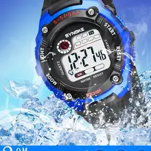 SYNOKE спортивный студент, дети, часы дети мальчики девочки часы Детские светодиодные цифровые наручные часы электронные наручные часы для мальчиков и девочек