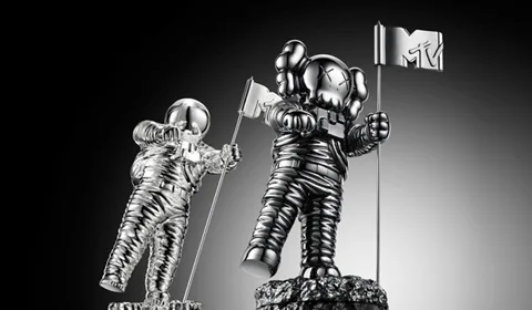 MTV награды, металлический трофей копия реальные MTV награды трофей