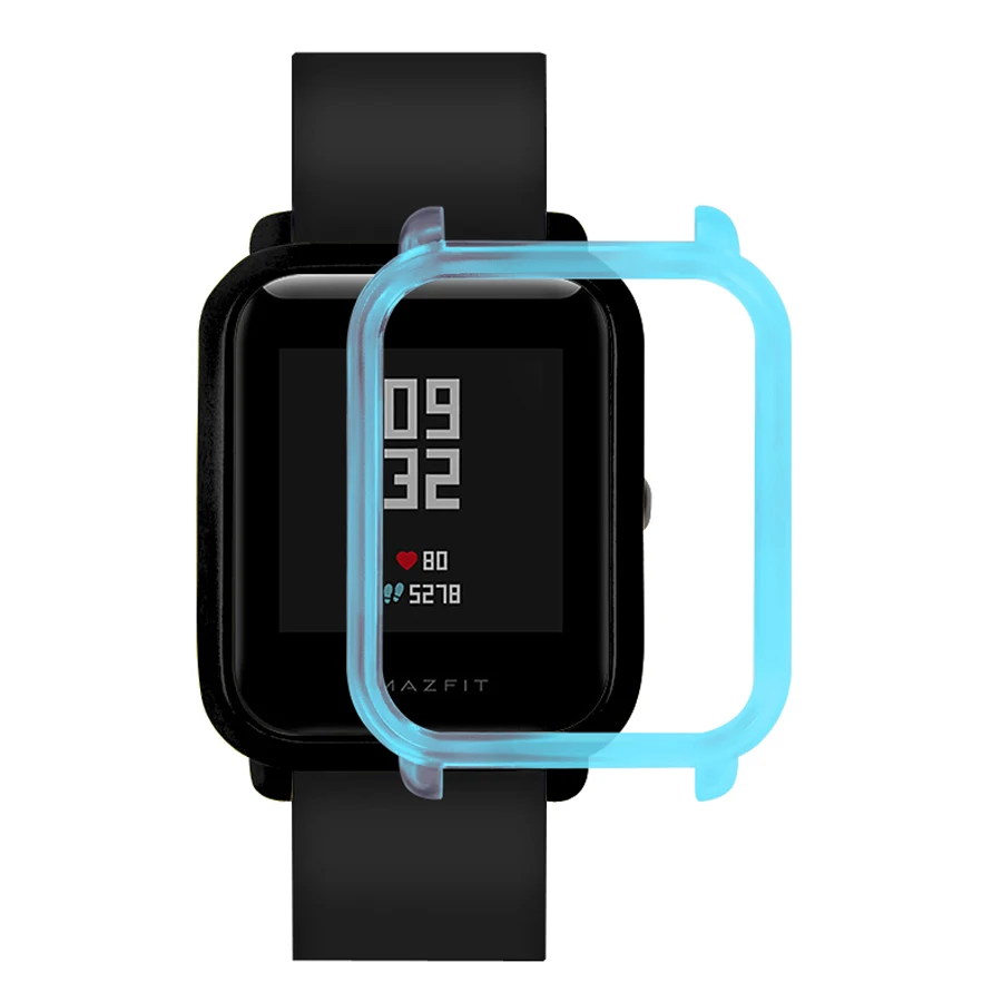 Silm PC чехол для Amazfit Bip часы чехол рамка крышка оболочки протектор для Xiaomi Huami Amazfit Bip бит Молодежные часы аксессуары