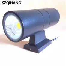 IP66 светодиодный 10 Вт/20 Вт/30 Вт Настенный светильник двойной стороной вверх и вниз столб/капитель/светильник уличный водонепроницаемый алюминиевый светодиодный крыльцо лампа