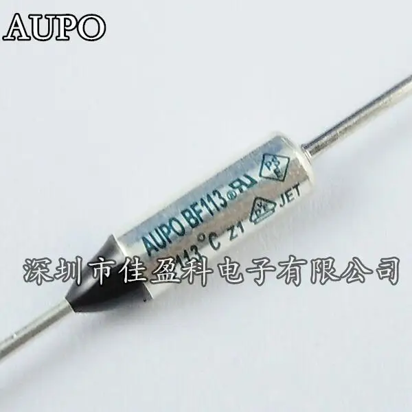 5-Pack Aupo A4-F Thermal Fuse Cutoff 130°C 250V 2A - Radial Thermal Protection 6 thumbnail image