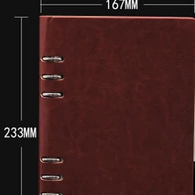 Блокнот кожаный вкладыш Блокнот записная книжка-дневник композиция книга спиральный блокнот