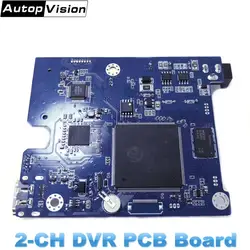 10 шт. HD 1080 P 2 Канала SD плата dvr pcb в режиме реального времени с пультом дистанционного управления мини автомобиль портативная аппаратура для