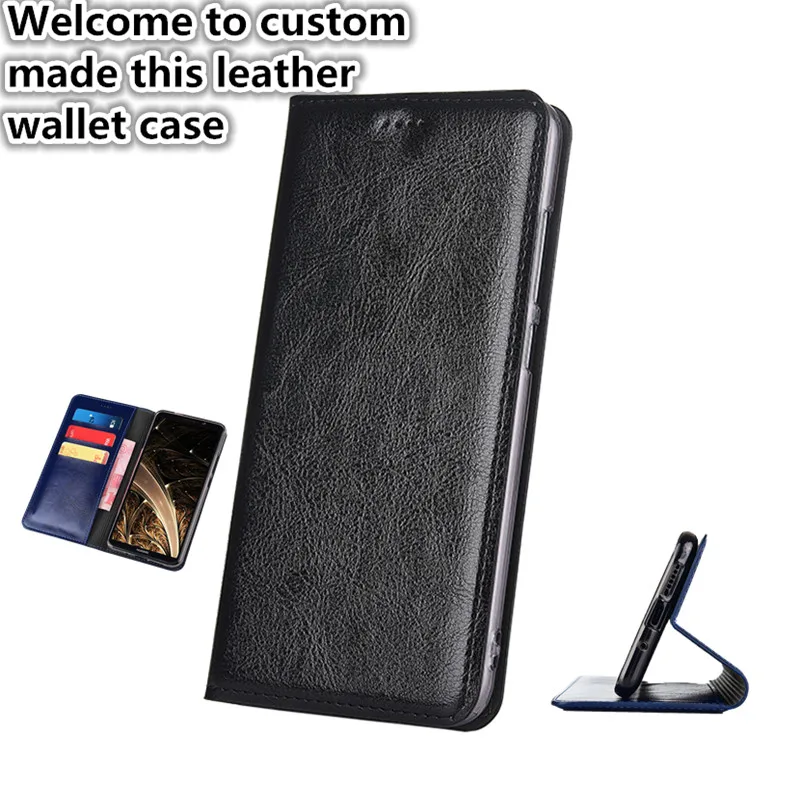  LS07 Genuine Leather Wallet Phone Case For Apple iPhone 8 Plus(5.5') Case For Apple iPhone 8 Plus F