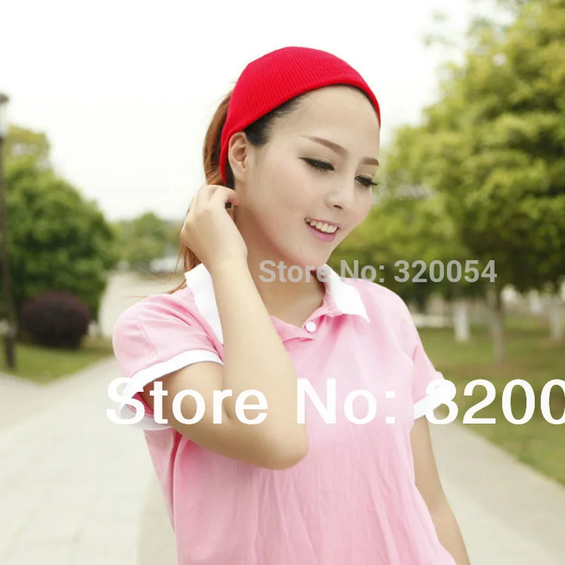 10 шт./партия флуоресцентные цветные корейские модные вязаные шапки зимние теплые шапки для женщин пустая бутылочка для средства по уходу за волосами лента многоцветная 005