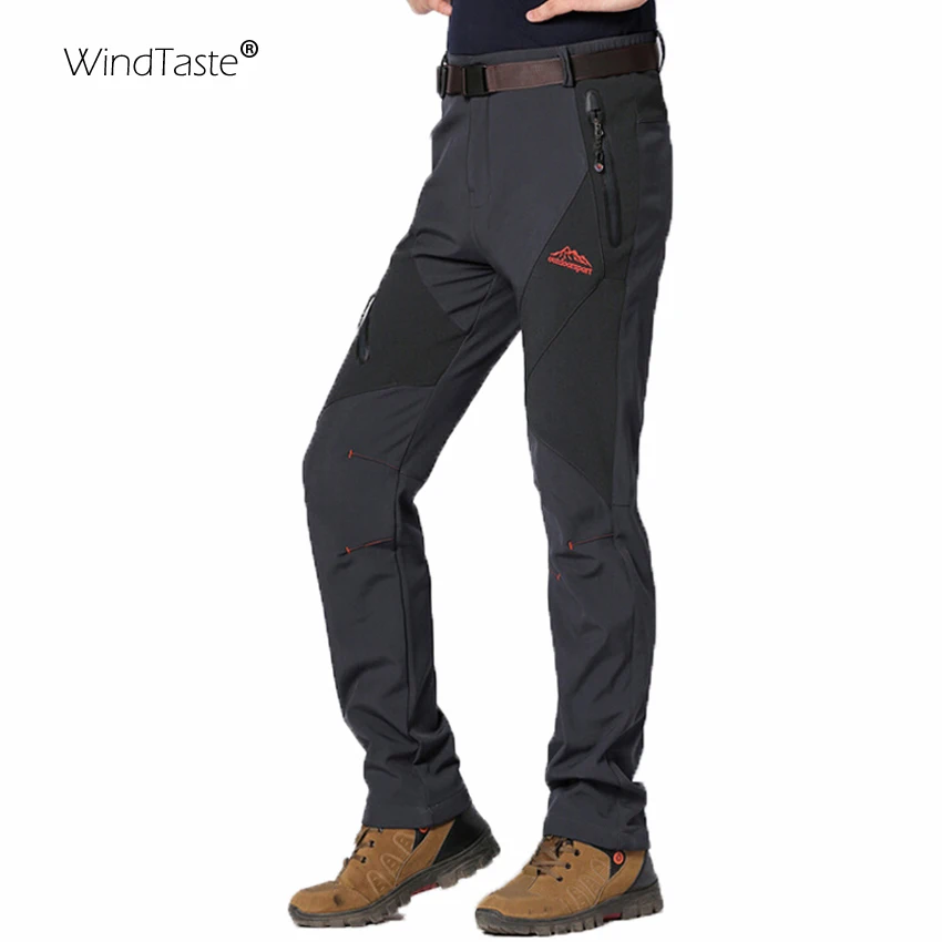 WindTaste de los hombres de invierno cálido Softshell pantalones de lana al aire libre impermeable a prueba de viento senderismo deporte senderismo Camping pantalones 5XL KA054 WindTaste de los hombres de invierno cálido Softshell pantalones de lana al aire libre impermeable a prueba de viento senderismo deporte senderismo Camping pantalones 5XL KA054