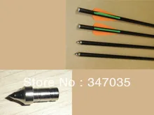 Part Fedex Free Shipping 500 pcs/lot fiberglass arrow 8031 12.2″ for Crossbow Bolt archery bow hunting outdoor