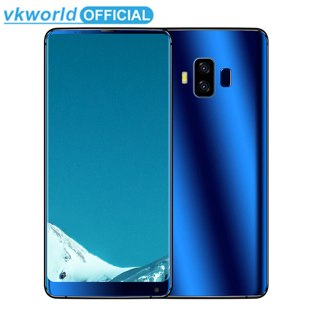 

LTE 4G Vkworld S8 5.99" 5500mAh Smartphone Face ID 4GB 64GB MTK6750T Octa Core 16MP Android 7.0 Dual SIM Mobile Phones Neutral