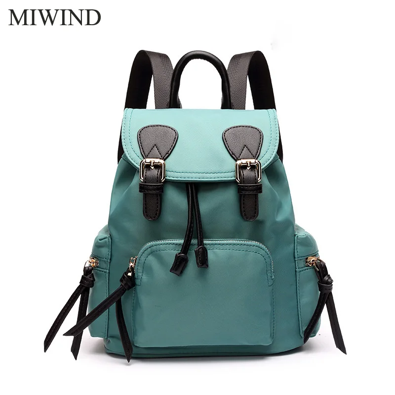 MIWIND Women Backpack Canvas Backpacks Softback Bags Brand Name Bag Casual Fashion Backpacks Girls Backpack