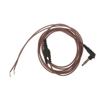 

3.5mm OFC Core 3-Pole Jack Headphone Audio Cable DIY Earphone Maintenance Wire