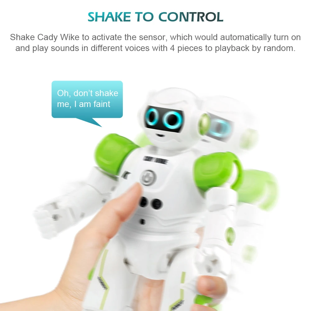 JJR/C R11 Caddy WIKE Интеллектуальный RC робот программируемое дистанционное управление датчик жестов музыка танец RC игрушки для детей рождественские подарки