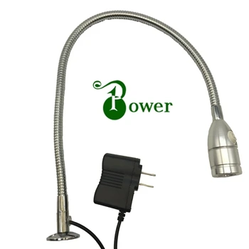 led flexible gooseneck reading bed light