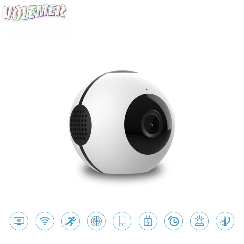 

Volemer C8 mini camera wifi Remote app control P2P IP HD 720P DV motion Detection Sensor Camcorder Sports flexible camera ball