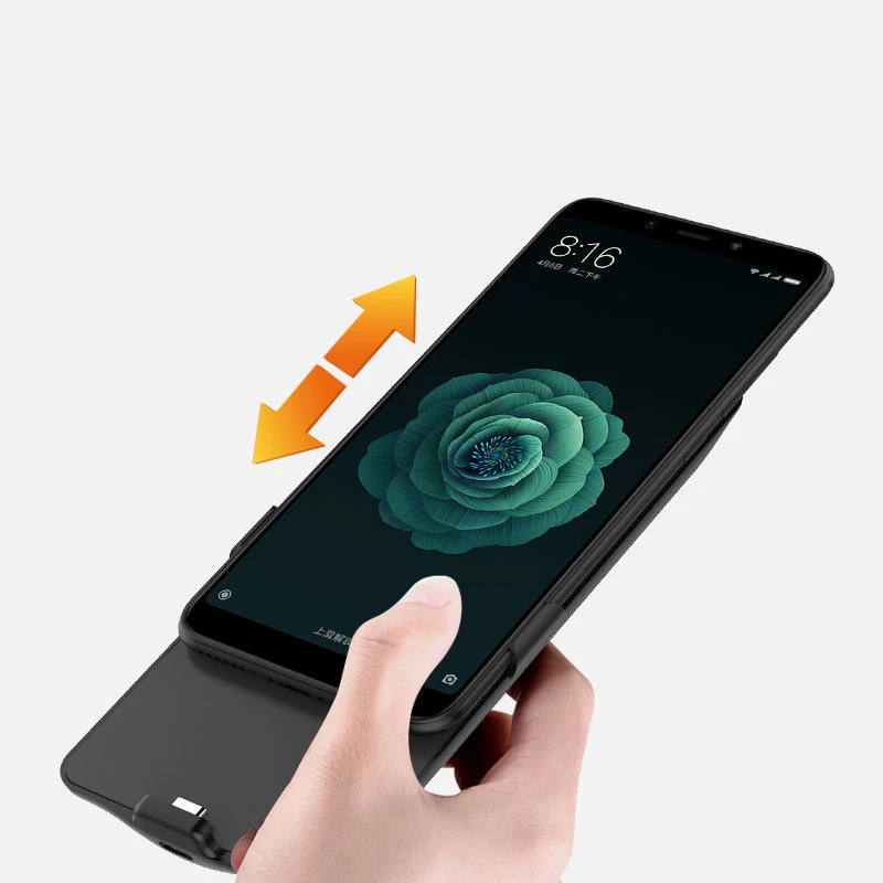 A2 ударопрочный чехол для зарядного устройства Xiaomi Mi 6X Внешнее зарядное