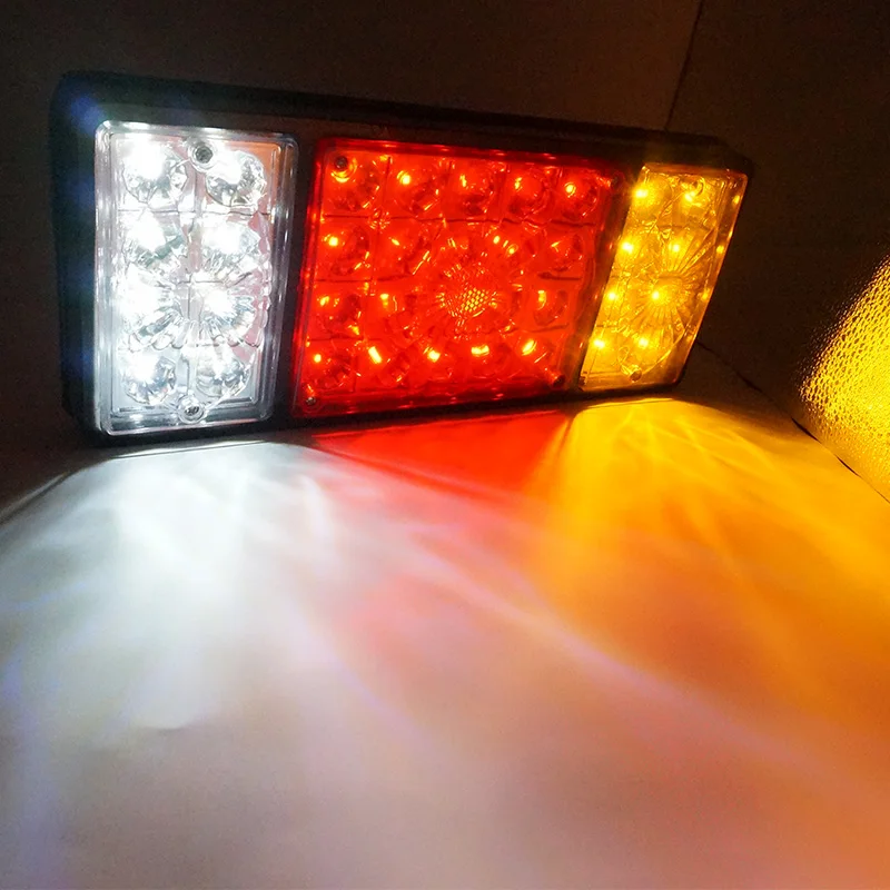 Pair 12V/24 36 LEDs Tail Brake Light Tail Lights Rear Brake Lamp Stop