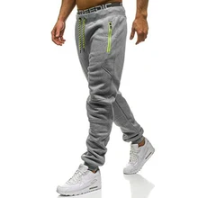 Zogaa повседневные мужские штаны в стиле хип-хоп шаровары, штаны для бега, мужские брюки, Фитнес Мужская спортивная одежда, спортивный костюм, Мужские штаны для уличного бега