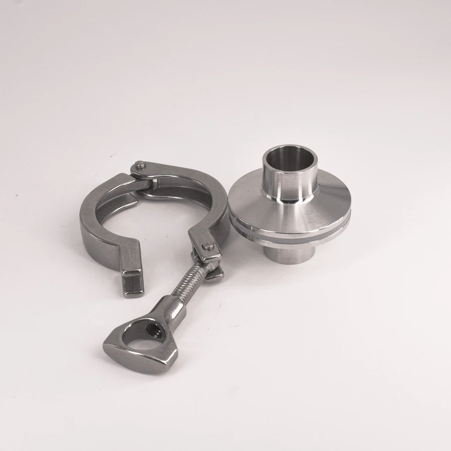 Зажим 1 5 &quotTri Clamp x 25 мм 1&quot труба OD нержавеющая санитарная 2 шт. SS304 сварные