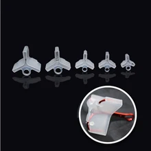 (50PCS)5 Sizes Plastic Treble Hook Protectors Covers for Fishing Lures Suit for Treble Size 1 2 3 1/0 2/0 3/0 Tool