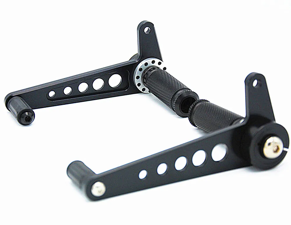 

Cafe Racer CNC Aluminum Rear Sets Foot Pegs for Custom Bobber