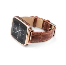 Mode Wasserdichte Bluetooth 4,0 Smart Uhr IPS Heart Rate Test Smartwatch Armbanduhr mit Sweatproof Lederband