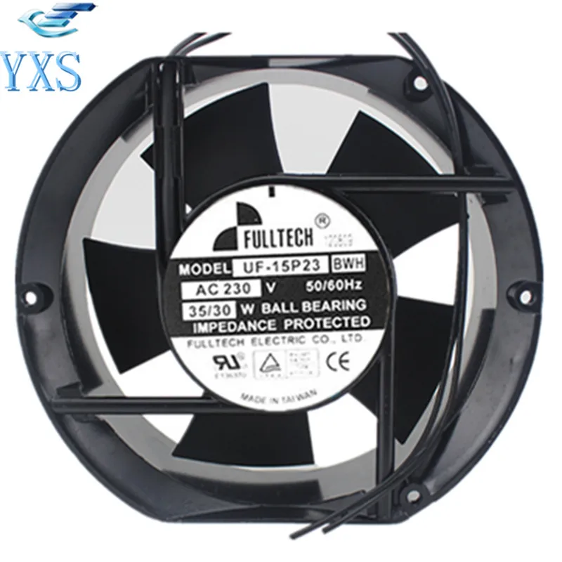 UF-15P23BWH AC 230V 35 W/30 W 50/60HZ 3100RPM 17251 17CM 172*150*51mm 2 провода шариковый вентилятор охлаждения |