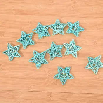 

Rattan Ball 10pcs 6/8CM Christmas Birthday Party & Home Wedding Party Decoration