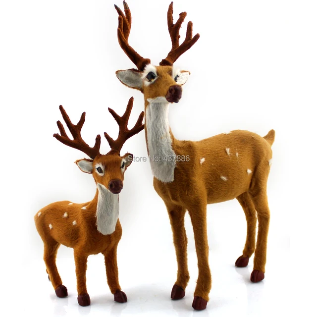 christmas decoration deer plush christmas reindeer crafts navidad indoor or outdoor - Indoor Christmas Reindeer Decorations christmas decoration deer plush christmas reindeer crafts navidad indoor or outdoor - Indoor Christmas Reindeer Decorations
