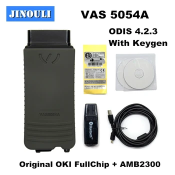 

VAS 5054A Bluetooth AMB2300 ODIS V4.2.3 With Keygen VAS5054A Full Chip OKI VAS 5054 Plus UDS For VAG OBD2 OBD Diagnostic Tool