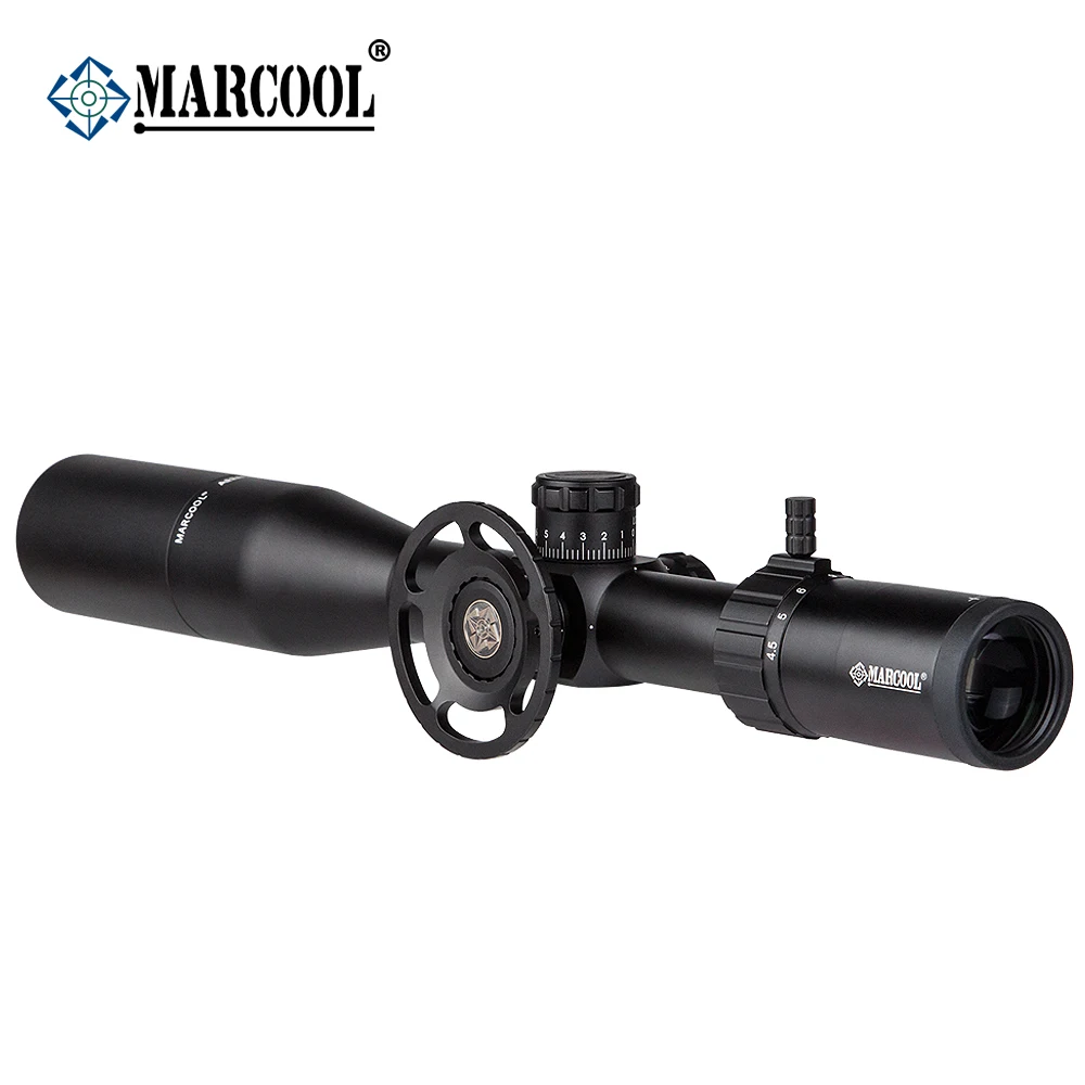 MARCOOL ALT 4.5-18X44 SFL Riflescope MAR-026 Reticle Optic Sight Free With 44MM Killflash Big side Wheel Sunshade and ring mount MARCOOL ALT 4.5-18X44 SFL Riflescope MAR-026 Reticle Optic Sight Free With 44MM Killflash Big side Wheel Sunshade and ring mount
