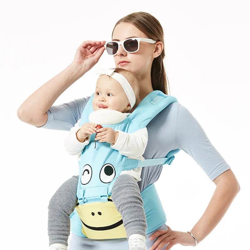 

Multi-functional cotton baby Backpacks Carriers cute summer breathable baby waist stool strap portable child stool kids backpack