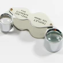 30X+ 20X& 10X Triplet Лупа ювелирное изделие глаз комплект Луп