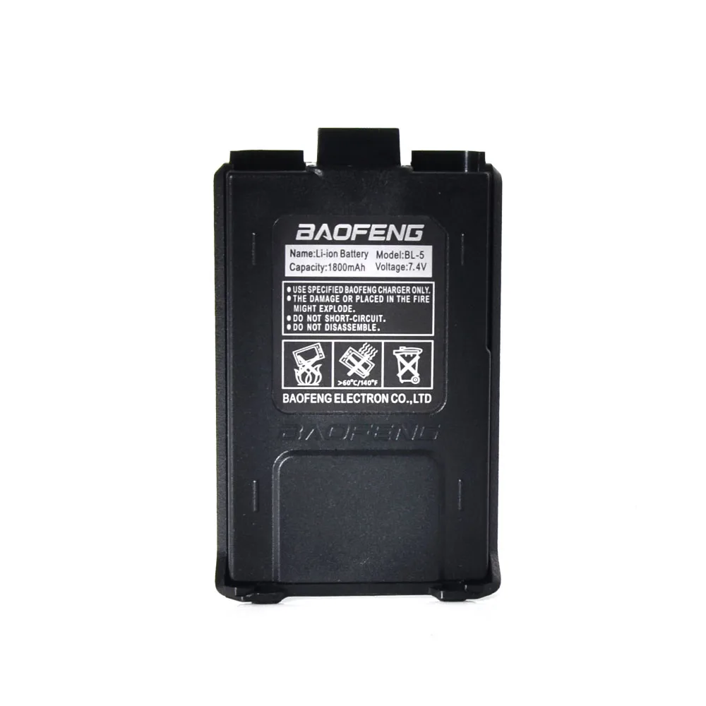 Baofeng UV-5R 7 4 В 1800 мАч литий-ионный аккумулятор для UV-5RE 5RA 5RB 5RC 5RD 5RE Walkie Talkie аксессуары