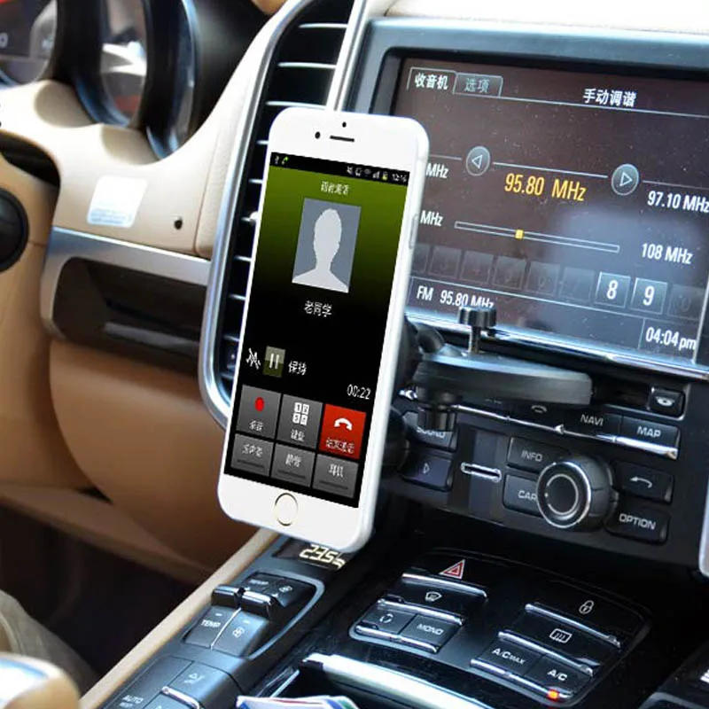 Pop Sockets Portable 360Degree Universal Car CD Slot Dash Phone Mount