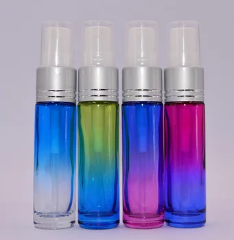 

1000pcs/lot Wholesale Price colorful 10ml 1/3oz THICK Roll On Glass Perfume Bottle Fragrances Essential Oil bottle Roller Ball