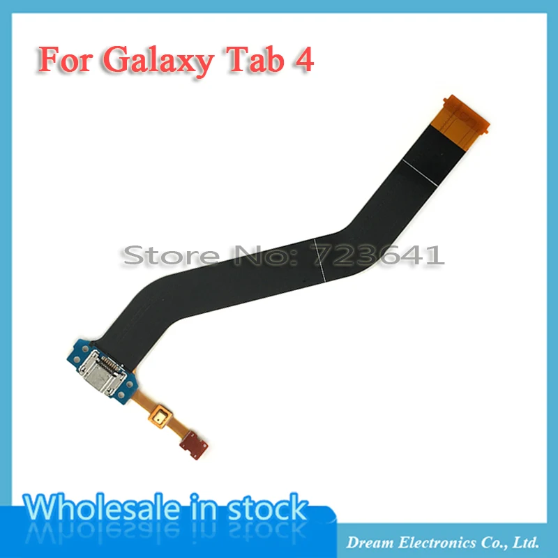 imágenes para MXHOBIC 10 unids/lote USB Conector Dock Cargador Flexión Portuaria de Carga del Cable cinta Para Samsung Galaxy Tab 4 10.1 T530 T531 T535 partes imágenes para MXHOBIC 10 unids/lote USB Conector Dock Cargador Flexión Portuaria de Carga del Cable cinta Para Samsung Galaxy Tab 4 10.1 T530 T531 T535 partes
